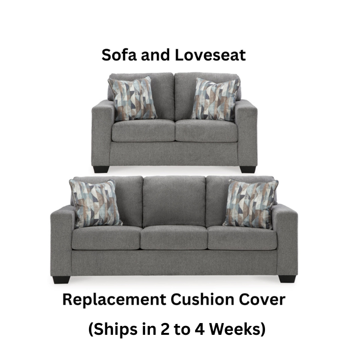 Ashley® Deltona Graphite Replacement Cushion Cover, Sofa 5120538