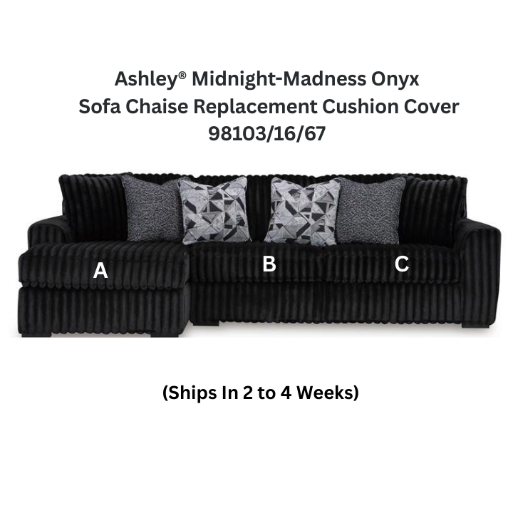 Ashley® Dorsten Slate Replacement Cushion Cover, 7720418 Sofa