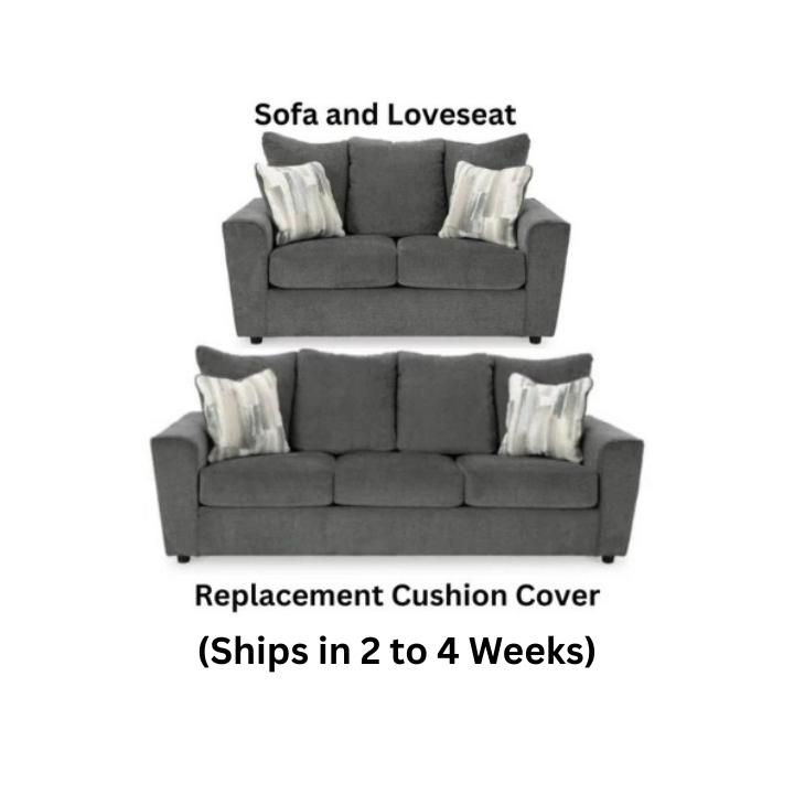 Ashley® Stairatt Gravel Replacement Cushion Cover, Sofa 2850238 or